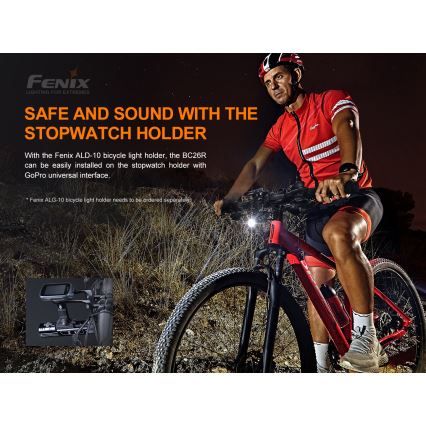 Fenix BC26R - LED Акумулаторна велосипедна лампа LED/USB IP68 1600 lm 65 ч