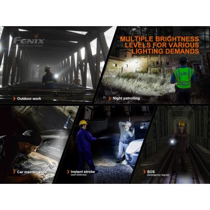 Fenix C7 - LED зареждаема фенерка с регулируема яркост LED/1x21700 IP68 3000 lm 68 h