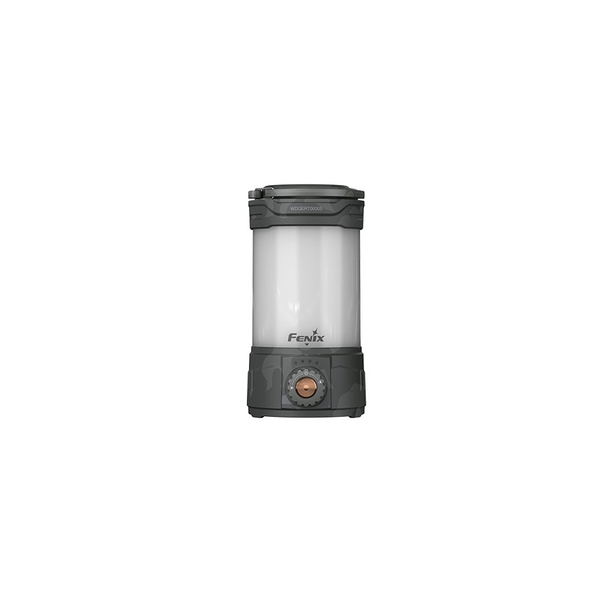 Fenix CL26RPROCAM - LED Димируем преносим акумулаторен лампа LED/USB IP66 650 lm 408 ч. сив