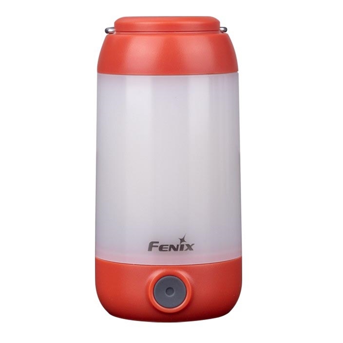 Fenix CL26RRED - LED Димируем преносим акумулаторен лампа LED/USB/2xCR123A IP66 400 lm 400 h 2600 mAh оранжев