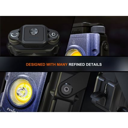 Fenix CL27RGRE - LED Димируем акумулаторен лампа LED/USB IP66 1600 лъскав 285 h 5000 mAh