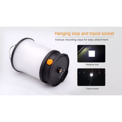Fenix CL30R - LED Преносима акумулаторна лампа LED/USB/6xCR123A IPX7 650 lm 300 h 2600 mAh