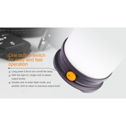 Fenix CL30R - LED Преносима акумулаторна лампа LED/USB/6xCR123A IPX7 650 lm 300 h 2600 mAh