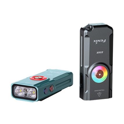 Fenix E06RGRY - LED Димируем акумулаторен фенер UV LED/USB IP66 700 лъскав 60 h сив