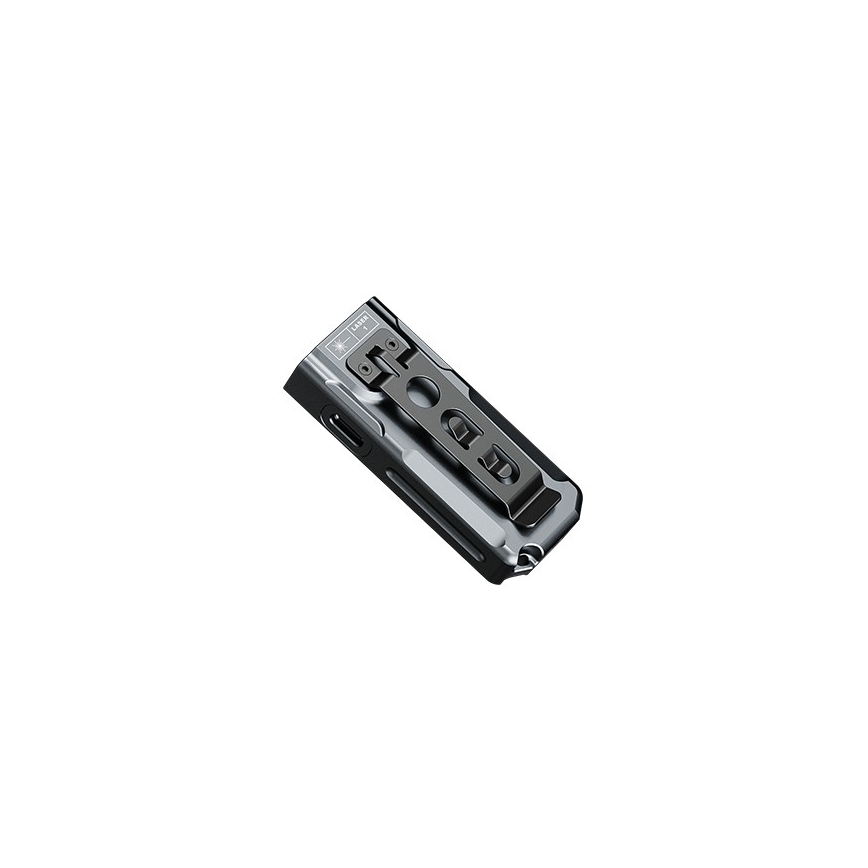Fenix E06RGRY - LED Димируем акумулаторен фенер UV LED/USB IP66 700 лъскав 60 h сив