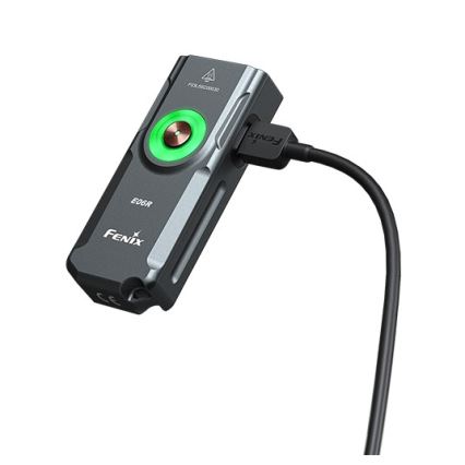 Fenix E06RGRY - LED Димируем акумулаторен фенер UV LED/USB IP66 700 лъскав 60 h сив