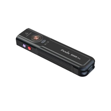 Fenix E06RPROEUBLC- LED фенер с възможност за димиране, презареждаем, LED/USB зареждане, 1650 mAh, IP66, 1600 lm, 111 ч, черен