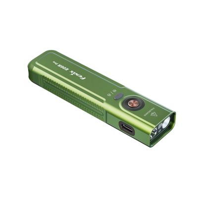 Fenix E06RPROEUOLI - LED фенерче с регулируема яркост, презареждаемо, LED/USB, 1650 mAh, IP66, 1600 лм, 111 ч, зелен