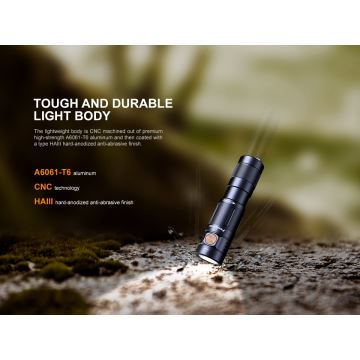Fenix E09R - LED Акумулаторно фенерче LED/USB IP68 600 lm 70 ч