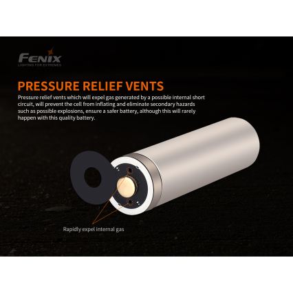 Fenix FE21700V20 - 1 бр. презареждаема батерия 21700/3,6V 5000 mAh
