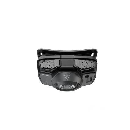 Fenix HL12RV20BLC - презареждаема челна лампа с регулируема яркост LED/USB 950 mAh IP66 500 lm 112 h черна