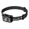 Fenix HL12RV20BLC - презареждаема челна лампа с регулируема яркост LED/USB 950 mAh IP66 500 lm 112 h черна