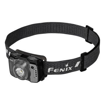 Fenix HL12RV20BLC - презареждаема челна лампа с регулируема яркост LED/USB 950 mAh IP66 500 lm 112 h черна