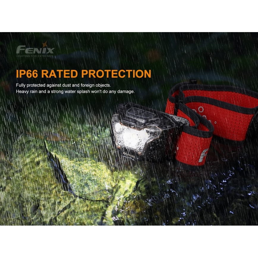 Fenix HL18RTRAIL - LED Акумулаторен челник LED/3xAAA IP66 500 lm 300 ч