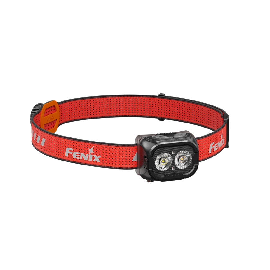 Fenix HL18RTV20BLC - LED регулируема презареждаема челна лампа LED/USB/3xAAA IP66 800 лм 160 ч 1900 mAh черно/оранжево