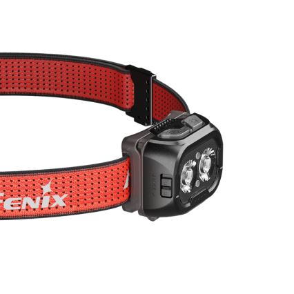 Fenix HL18RTV20BLC - LED регулируема презареждаема челна лампа LED/USB/3xAAA IP66 800 лм 160 ч 1900 mAh черно/оранжево