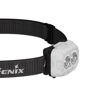 Fenix HL18RTV20WHT - LED Димируем акумулаторен челник LED/USB IP66 800 лъскав 160 h бял/черен