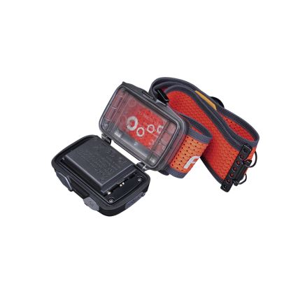 Fenix HL32RTBLCK - LED Акумулаторен челник LED/USB/3xAAA IP66 800 лъскав 300 h 1900 mAh черен/оранжев