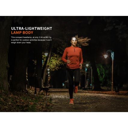 Fenix HM23V20 - LED Димируем челник LED/1xAA IP68 300 lm 100 h