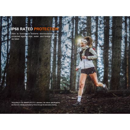 Fenix HM23V20 - LED Димируем челник LED/1xAA IP68 300 lm 100 h