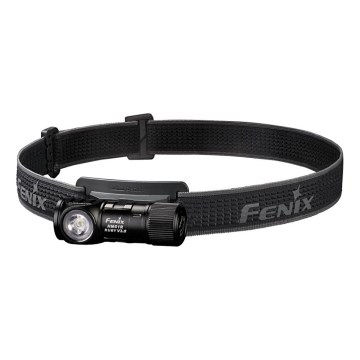 Fenix HM51RV3ABL - LED димируема презареждаема челна лампа LED/USB/1xCR123A 950 mAh IP68 860 lm 125 h черна