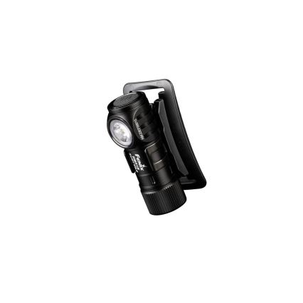 Fenix HM51RV3ABL - LED димируема презареждаема челна лампа LED/USB/1xCR123A 950 mAh IP68 860 lm 125 h черна