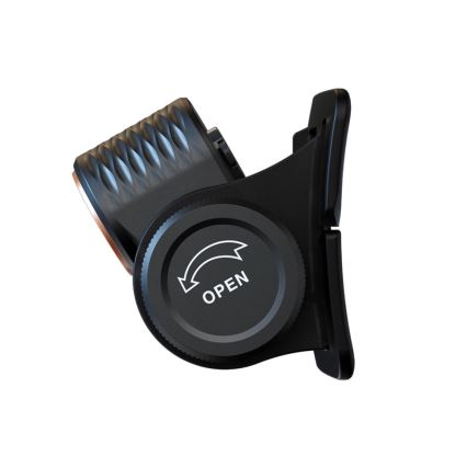 Fenix HM55RABL - челна лампа с регулируема яркост, презареждаема LED/USB/1xCR123A 1600 mAh IP68 1200 lm 141,2 ч черна