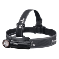 Fenix HM61RV30 - LED презареждаема челна лампа с регулируема яркост, LED/USB/1xCR123A, 4000 mAh, IP68, 1800 lm, 400 ч, черна