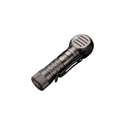 Fenix HM61RV30 - LED презареждаема челна лампа с регулируема яркост, LED/USB/1xCR123A, 4000 mAh, IP68, 1800 lm, 400 ч, черна