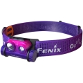 Fenix HM65RDTNEB -LED Акумулаторен челник LED/USB IP68 1500 lm 300 ч. лилава/розов