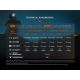 Fenix HM65RDTPRP - LED Акумулаторен челник LED/USB IP68 1500 lm 300 ч. лилава/черен
