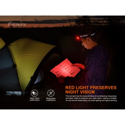 Fenix HM70R - LED Акумулаторен челник 4xLED/1x21700 IP68 1600 лъскав 800 h 5000 mAh