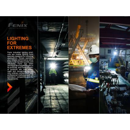 Fenix HM70R - LED Акумулаторен челник 4xLED/1x21700 IP68 1600 лъскав 800 h 5000 mAh