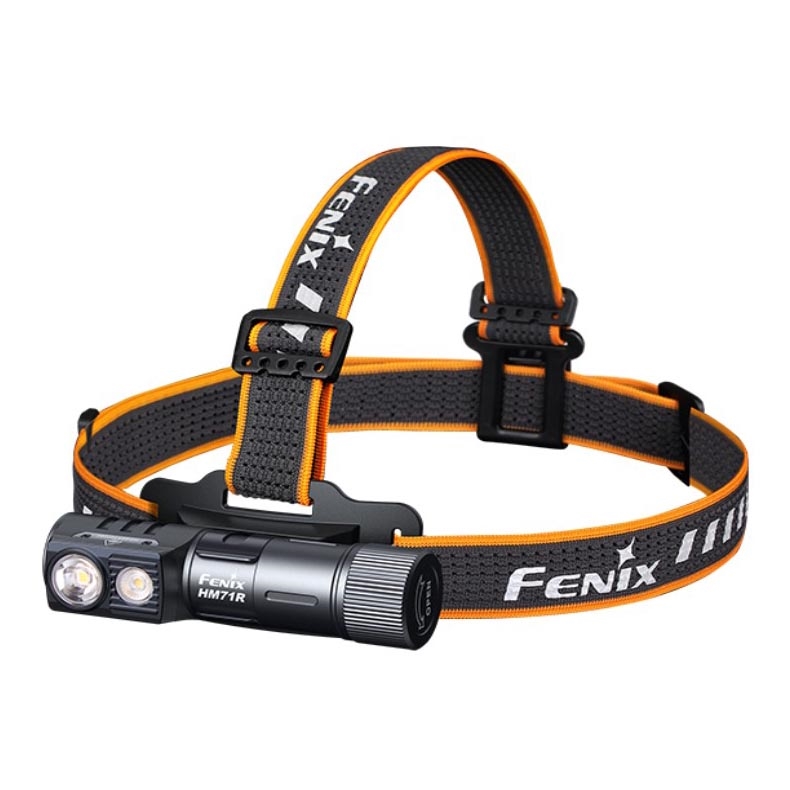 Fenix HM71R - LED Акумулаторен челник LED/USB IP68 2700 лъскав 400 h 5000 mAh