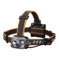 Fenix HP16R1250 - LED акумулаторен челник 3xLED/USB 4xAA IP66 1250 лм 600 ч 3000 mAh