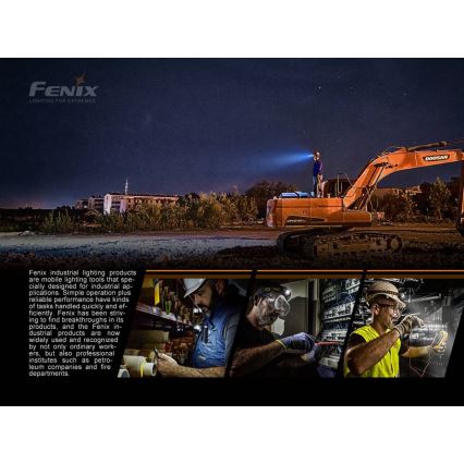 Fenix HP25RV20 - LED димируем акумулаторен челник 3xLED/1x21700 IP66 1600 lm 800 ч.