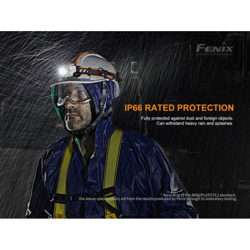Fenix HP25RV20 - LED димируем акумулаторен челник 3xLED/1x21700 IP66 1600 lm 800 ч.