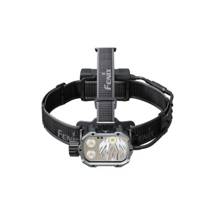 Fenix HP35R - LED презареждаема челна лампа с регулиране на яркостта, USB, 5000 mAh, IP66, 4000 lm, 500 h, черна