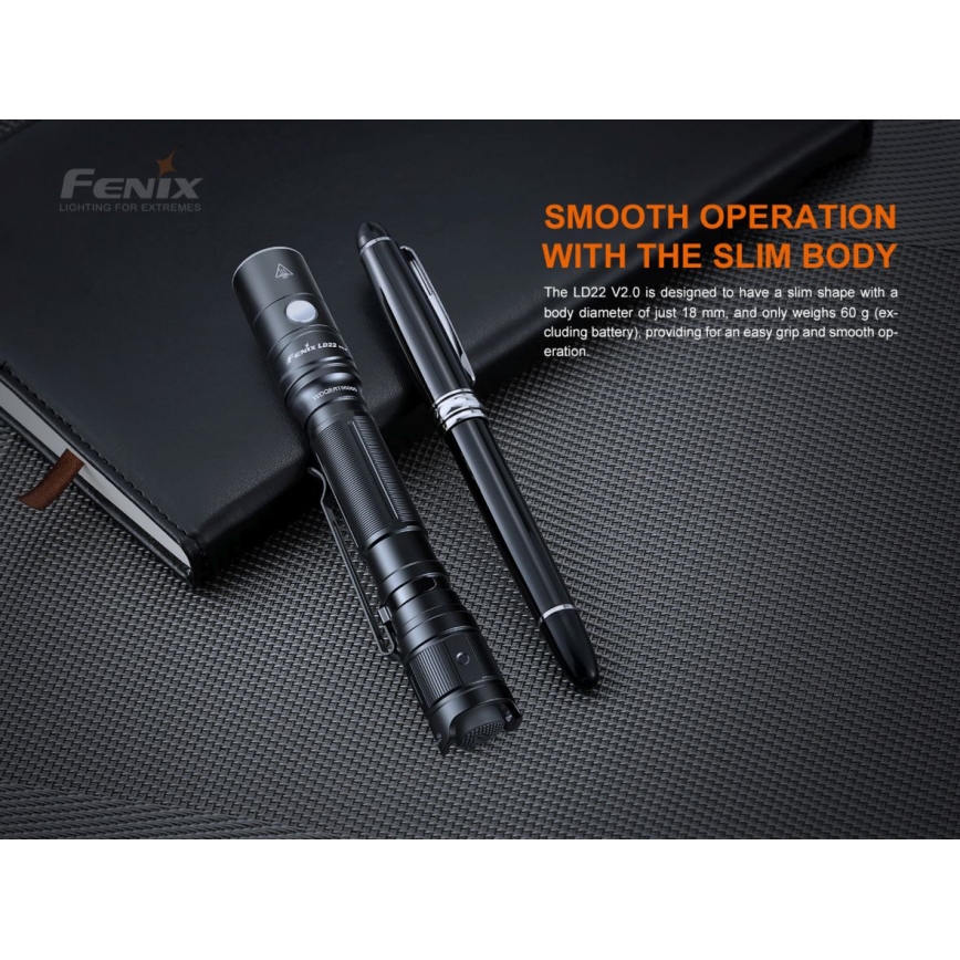 Fenix LD22V20 - LED Акумулаторно фенерче LED/USB IP66 800 lm 220 ч
