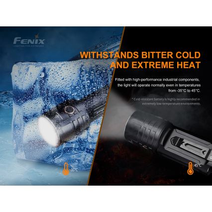 Fenix LR35R - LED Акумулаторно фенерче 6xLED/2x21700 IP68 10000 lm 80 ч