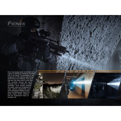 Fenix LR35R - LED Акумулаторно фенерче 6xLED/2x21700 IP68 10000 lm 80 ч