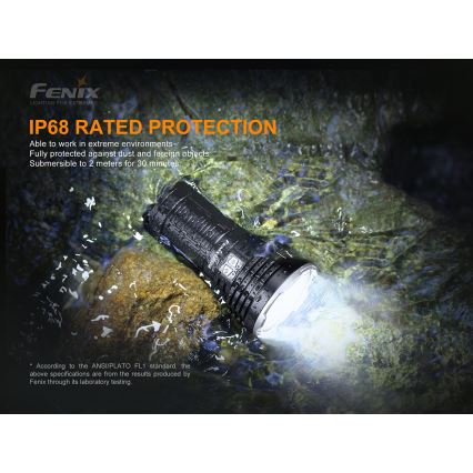 Fenix LR50R - LED Акумулаторно фенерче 4xLED/USB IP68 12000 lm 58 ч