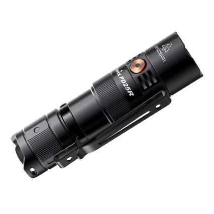 Fenix PD25R - LED Акумулаторно фенерче LED/USB/1xCR123A IP68 800 lm 70 h 700 mAh