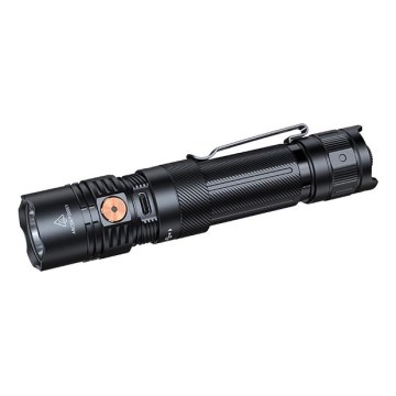 Fenix PD36RACE - димиращ презареждаем LED/USB фенер, 5000 mAh, IP68, 3000 лм, 63,45 ч, черен