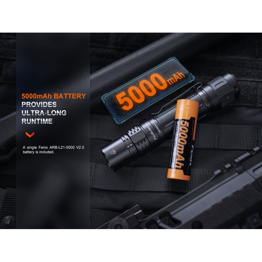 Fenix PD36RPRO - LED Тактическо акумулаторно фенерче LED/USB IP68 2800 lm 42 h 5000 mAh
