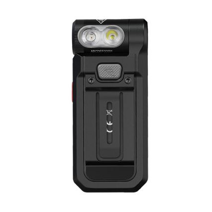 Fenix SW05RREDBLC - LED Димируем акумулаторен фенер LED/USB IPX6 150 lm 49 h черен