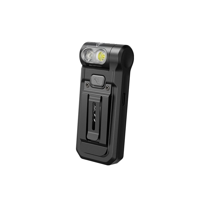 Fenix SW05RREDBLC - LED Димируем акумулаторен фенер LED/USB IPX6 150 lm 49 h черен