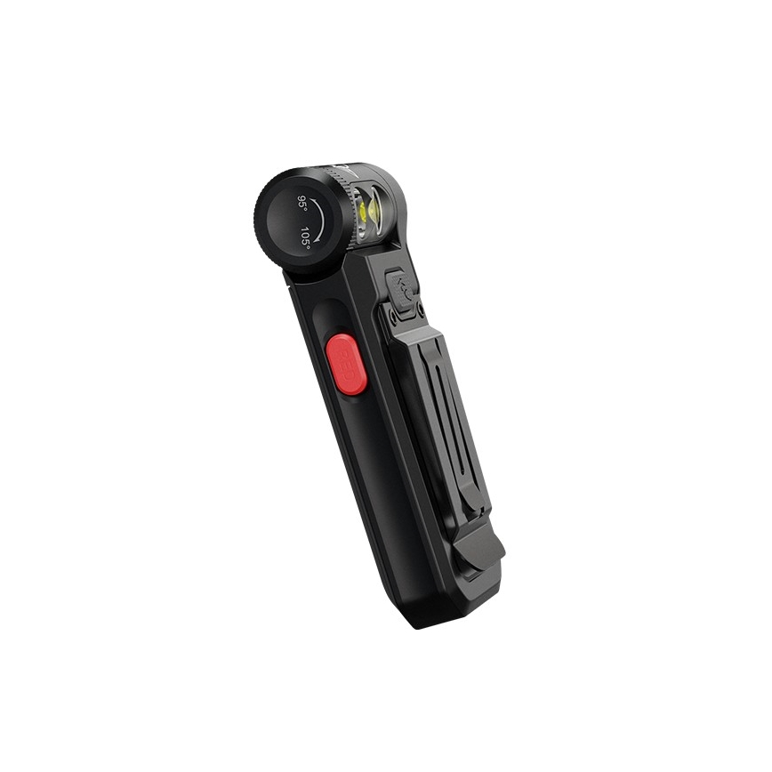 Fenix SW05RREDBLC - LED Димируем акумулаторен фенер LED/USB IPX6 150 lm 49 h черен