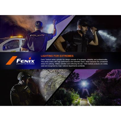 Fenix SW05RUVBLC - LED Димируем акумулаторен фенер LED/USB IPX6 150 lm 49 h 700 mAh черен