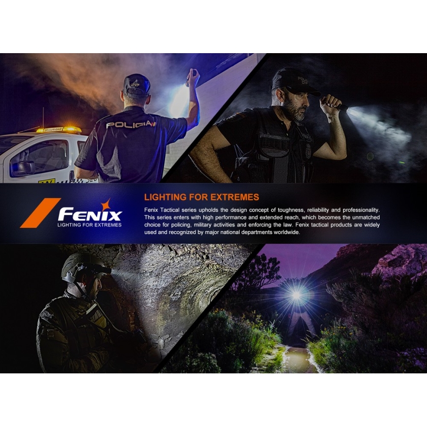 Fenix SW05RUVBLC - LED Димируем акумулаторен фенер LED/USB IPX6 150 lm 49 h 700 mAh черен